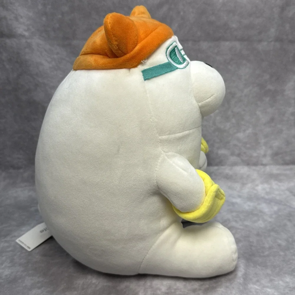 Miniso We Bare Bear Ice Bear Summer Vacation Series Polar Bear Plush NWT 12